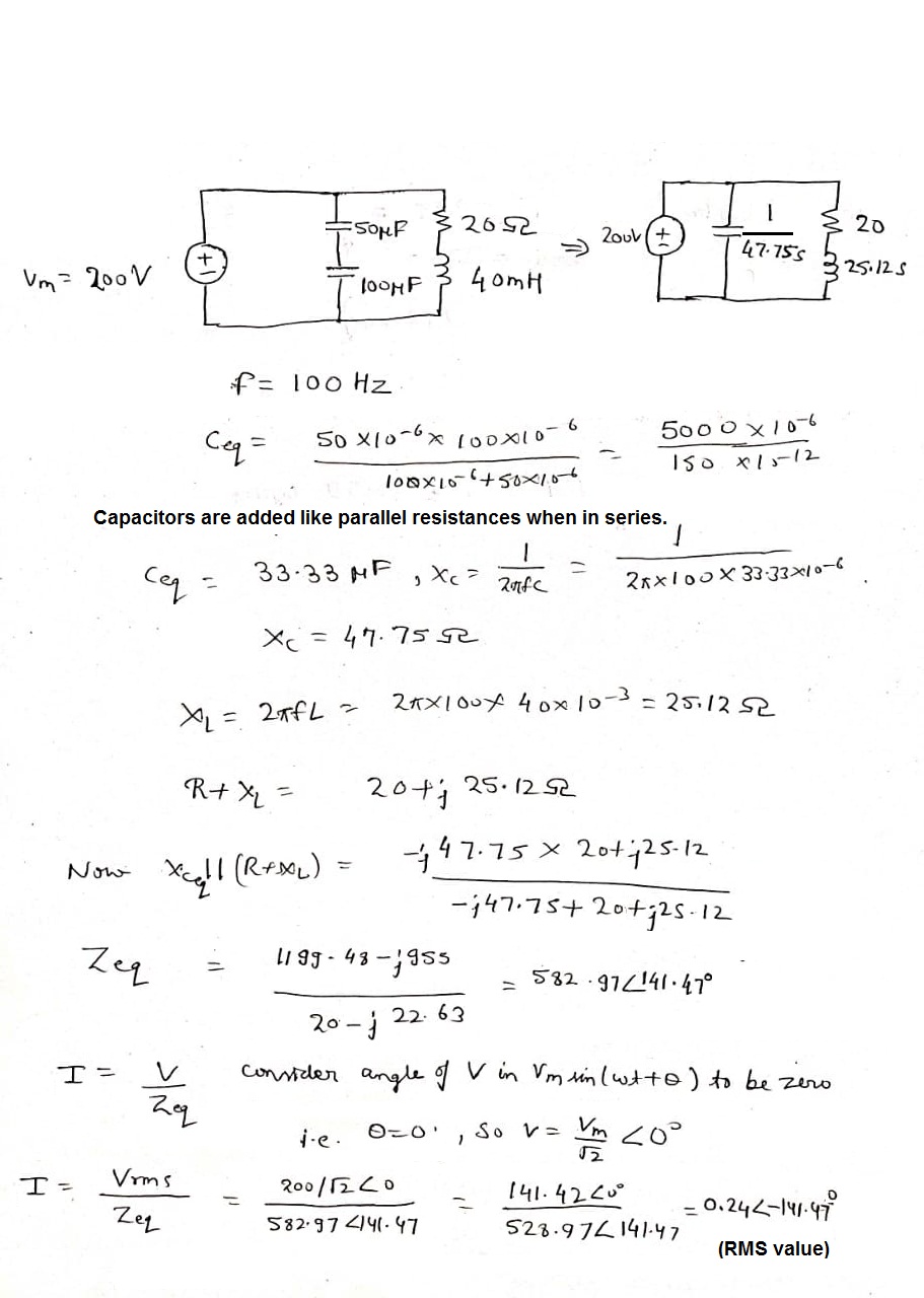 Electrical Engineering homework question answer, step 2, image 1